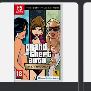 Nintendo switch grand theft auto: the trilogy
